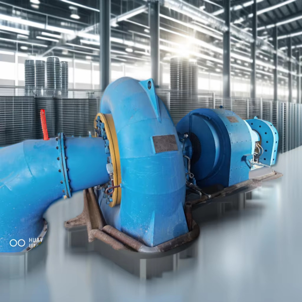300-3000rpm Brushless Excitation Mode Outdoor Water Turbine Generator