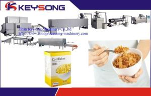 Quality Industrial Puffed Rice Cake Machine , High Capacity Corn Flakes Production Line wholesale