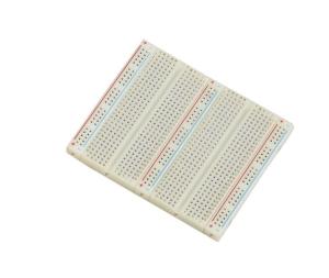 Quality Educational Electronic Circuit Breadboard 3 Distribution Strips With Lines wholesale