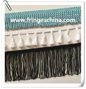 Quality Hot selling handmade colorful hanging ball lace cotton trimmings tassels fringes for home decoration wholesale