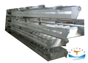 Quality Steel Straight Marine Boat Ladders GB T14360-1993 Standard 4-23m Length wholesale