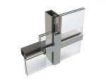 Support Platform Curtain Wall Glazing System Exposed Frame Abrasion Resistance