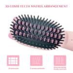 2600mAh Cordless Child Electric Hair Brush USB Chargeable Cute Hair Straightener