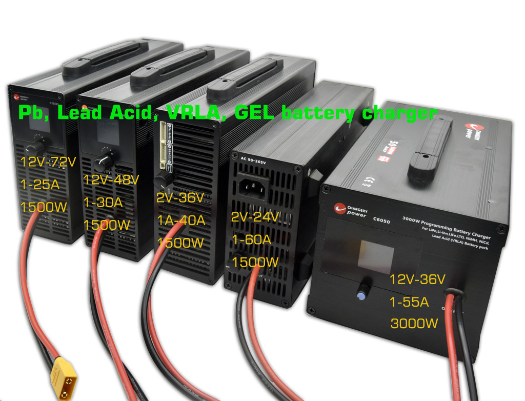 2V 12V 24V VRLA AGM Ac To Dc Battery Charger For E-Bike Emotorcycle