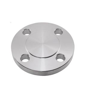 Quality 1 1/4 ANSI B16.5 Stainless Steel Blind Flange With 4 Bolt Holes Manual Type wholesale