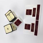 Aromatherapy Velvet Candle Label Printing Gold Foil Double Layer Candle Sticker