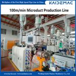 120m/min Telecom Microduct Production Line / PE Duct Making Machine / Extruder