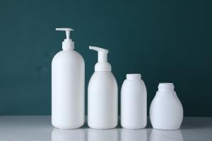 White colour shampoo bottle/hand wash bottles pump/empty bottles plastic spray bottles plastic bottle with pump