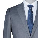 Men's Formal Suits Long Coats with Stand Collar and Professional Winter Business