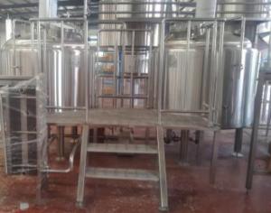 Quality 1000L Stainless Steel Fully Automatic Beer Processing Machine wholesale