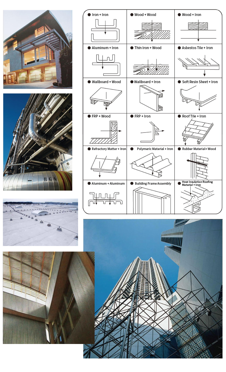 Standard According to Customers Needs Stainless Steel Torx Pan Head Self Drilling Screws