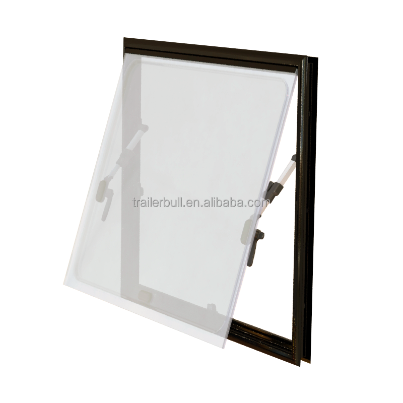 Double Panes Acrylic Glass RV SQUARE Windows for Truck Campers Motorhome EuroVision EV4