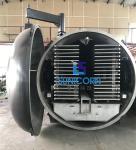 Energy Saving Industrial Food Lyophilizer 100sqm 1000kg Input Capacity