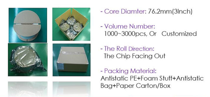 Plastic Dry Inlay Rfid Sensor Tags , Writable Rfid Tags Various Sizes