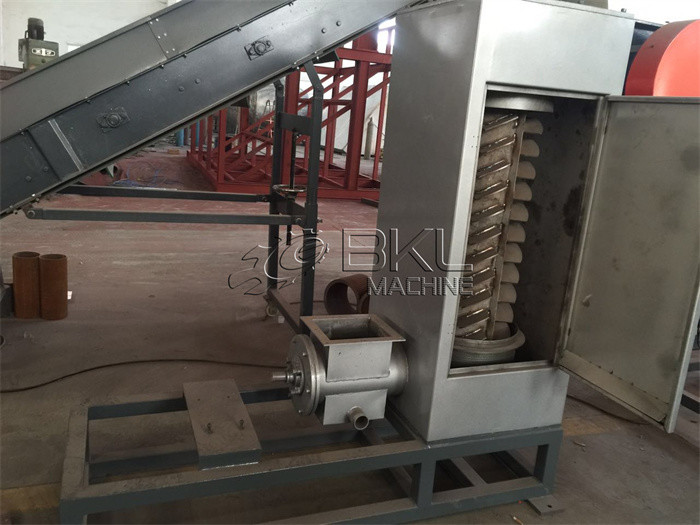 PP PE Plastic Dryer Machine PET Vertical Plastic Scrap Dryer Machine