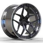 Polished Ferrari 488 Deep Concave 2 Piece Forged Wheels
