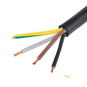 Quality LOW VOLTAGE Outdoor Cable H07rn f 4g2 5 mm Insulated Copper Core Electric Wire Line Cable Flexible Material wholesale