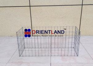 Quality Square HOLE 50×100mm 4.5mm Gabion Planter Boxes wholesale