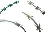 500mm Coil Diameter BTO-22 Galvanized Razor concertina Wire