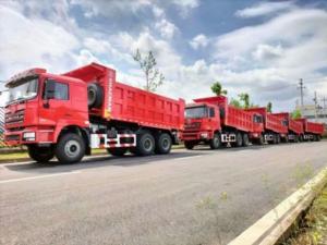 Quality SHACMAN F3000 Tipper dump truck 6x4 10 tries 340Hp EuroII Red wholesale