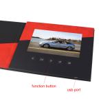 customized hard cover advertising gifts A4 size 10 inch LCD screen calendar