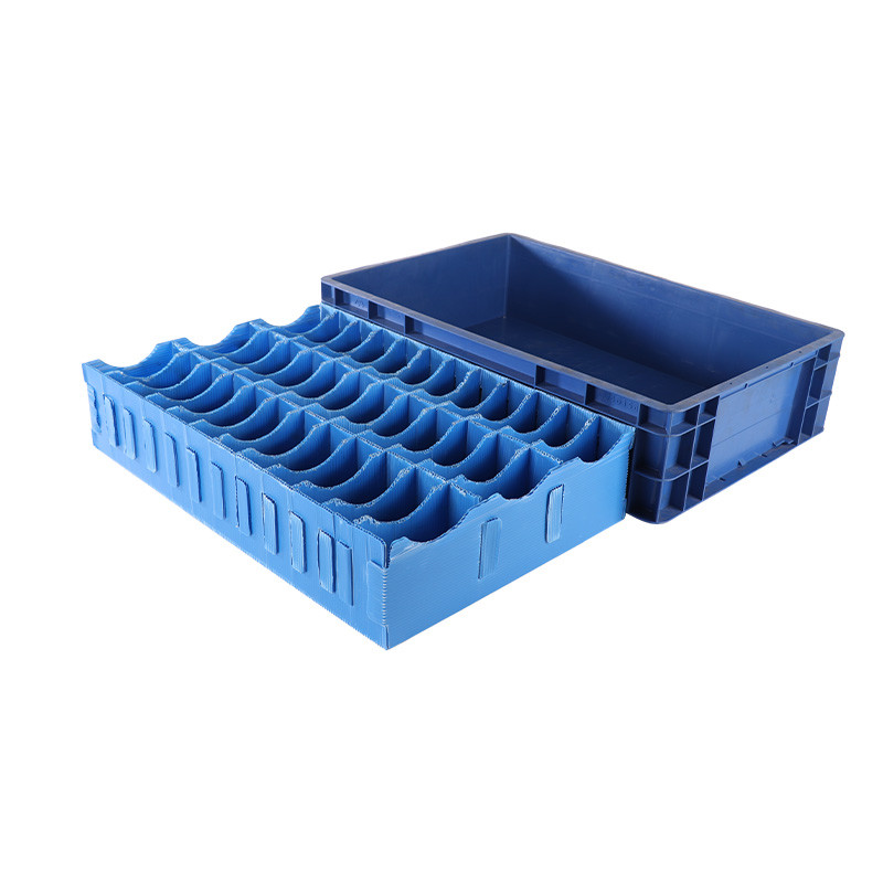 Corrugated Plastic Carton Box Industrial Warehouse Containers Divider Moving Box