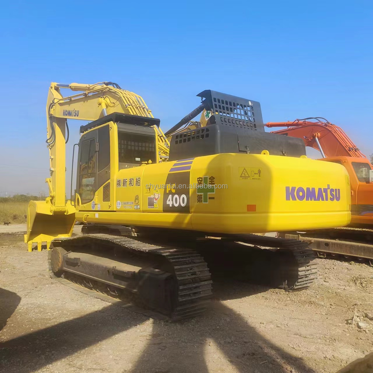 Used Komatsu PC400-8 Excavator High Working Efficiency for 42100 Operating Weight