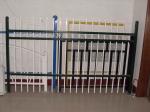 Customized Black Zinc Steel Metal Garrison Fence Panels Maintenance Free