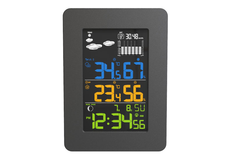 Indoor Outdoor Wireless Weather Forecast Station Compact Weather Station Sensors