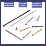 Black Plastic Brass Carbon Stainless Steel Self Tapping Drilling Roofing Tek