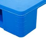 Non Slip Eco Plastic Shipping Pallets 1000x1200mm HDPE Pallets