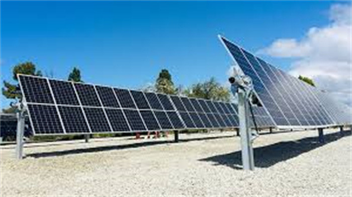 28VDC 1000kw Single Axis Sun Tracker Galvanized Steel Mount
