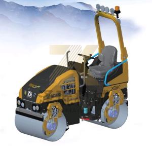 Quality 1.6ton XCMG XD80 Lightweight Vibratory Roller EU Stage V Road Construction Equipment wholesale