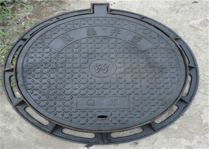Professional Durable Round Inspection Cover Ductile Iron Cover And Frame