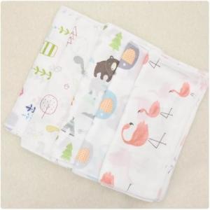 Quality Natural Bamboo Muslin Fabric 100 Cotton Enviroment Friendly Customized Material wholesale