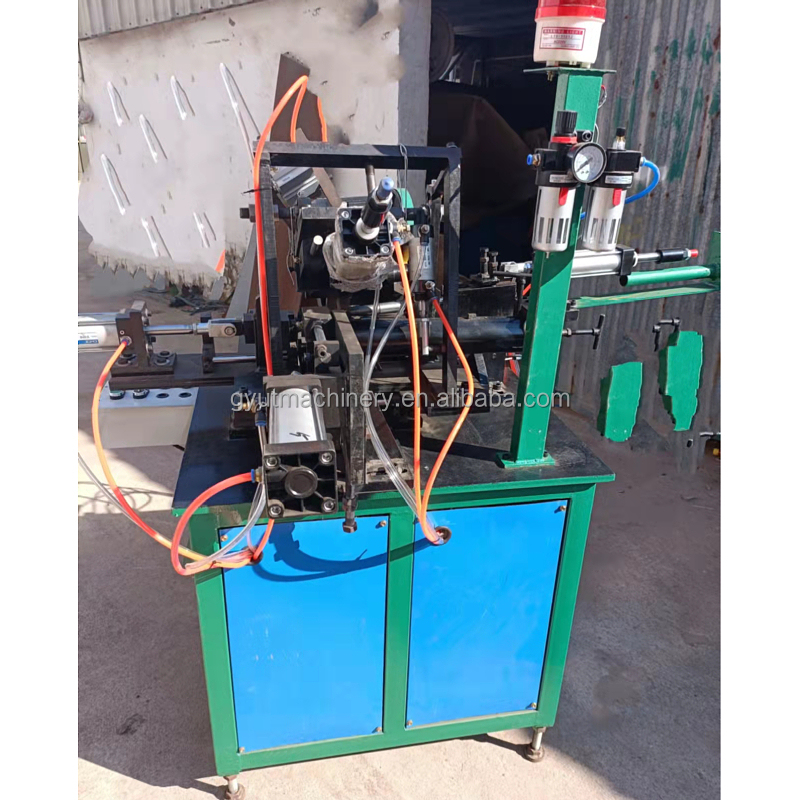 220v Twisted Knotted Bevel Stainless Steel Wire Brush Making Machine with 2 hols/h