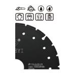 Deyi 2mm Thickness Diamond Saw Tools Black Cutting Discs Diameter 115mm