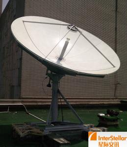 Quality 3.7m Ku Band Earth Station Antenna / Satellite Communication Antenna wholesale