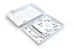 CATV Networks Fiber Optic Termination Box 2 Ports Telecommunication Networks