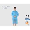 Buy cheap PP Blue Plastic Isolation Gowns , Dust Proof Medical Isolation Gowns from wholesalers