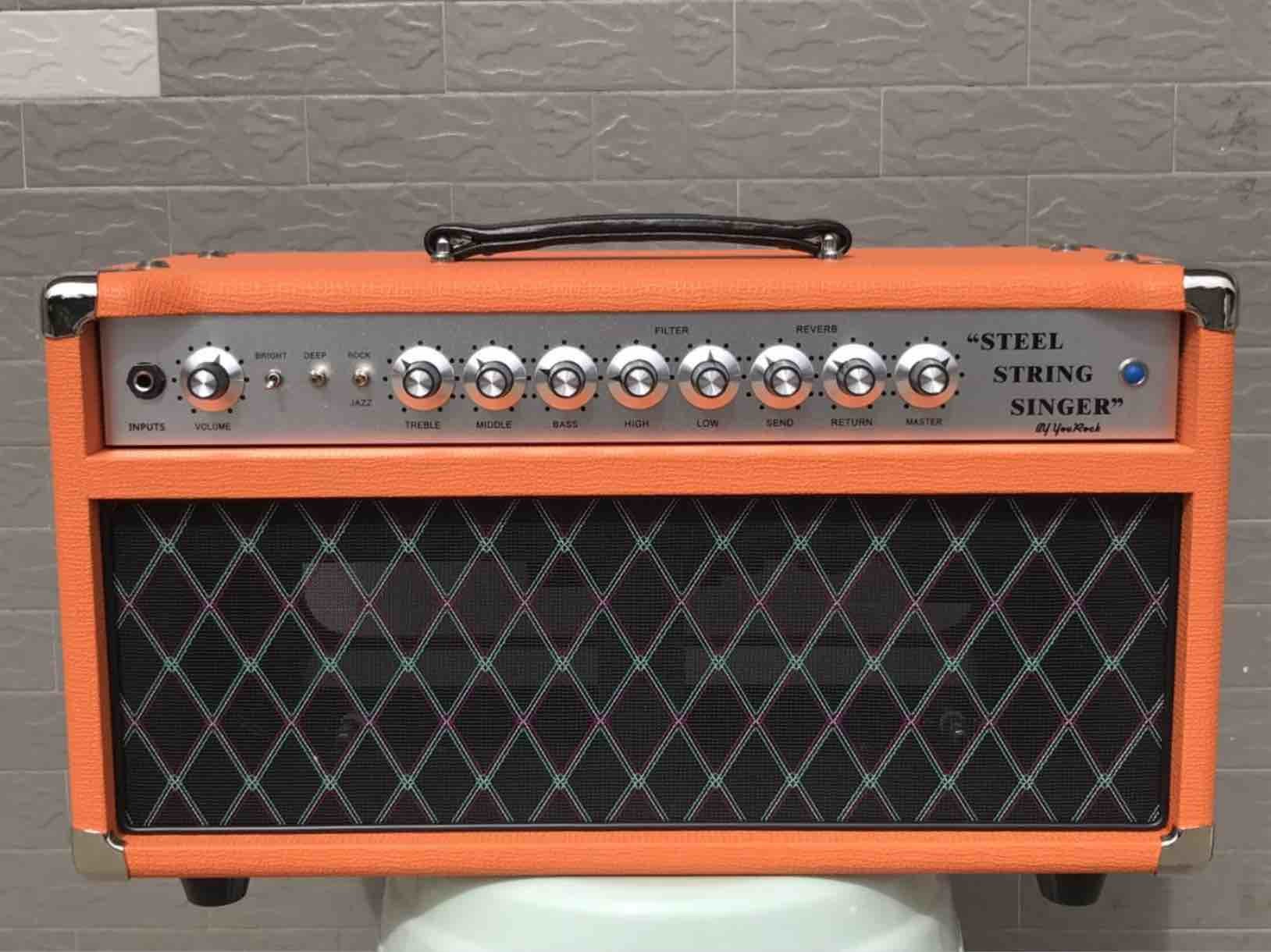Custom 50W Dumble Clone Upgraded Version SSS Steel String Singer Valve Amplifier Series Two Rock Amps Style