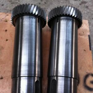 Quality Gear machinery shaft precision holes shaft GROB spline gear shaft worm shafts wholesale