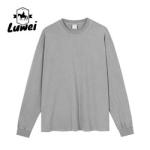 All Over Print 100%Cotton Streetwear Kitted Embroidery Knitted Custom Khaki Men