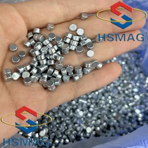 Quality Sintered Industrial Cylinder SmCo Rare Earth Magnet Zn Coating High Temp Resist wholesale