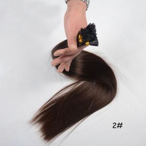 Quality Wholesale Full Cuticles Kept Intact Thin Pre Bonded Virgin Hair Keratin I Tip Hair Extension wholesale