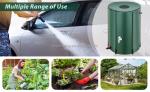 Extra Stable 250L Portable Water Collector Rain Barrel for Waterproof Rain