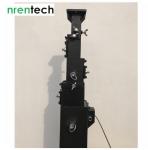 6m manual winch crank telescopic mast/ steel materials/50kg~100kg payloads-NR