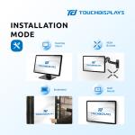Customized Open Frame Touch Screen Monitor Waterproof