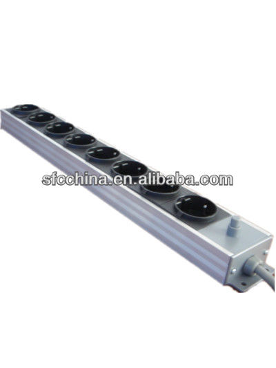 12 German socket Power Distribution Units and Extension Cords