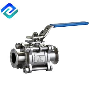 Quality 1/2&quot; Sanitary Stainless Steel Hygienic Casting Ball Valve wholesale